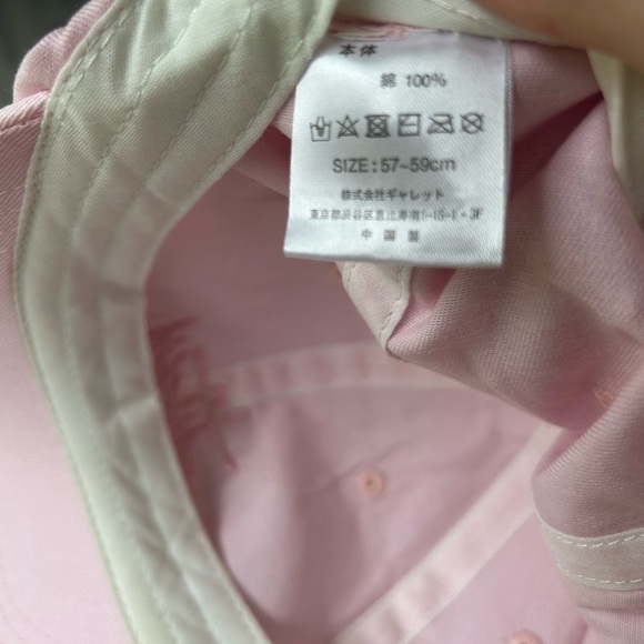 Stussy light pink baseball cap hat​ - Picture 2 of 5